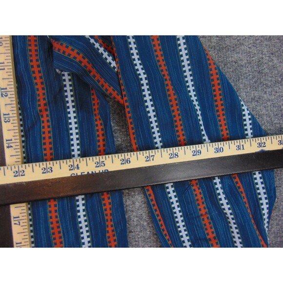 Tommy Bahama Shirt Mens 2XL Blue White Red Stripe - Picture 7 of 8